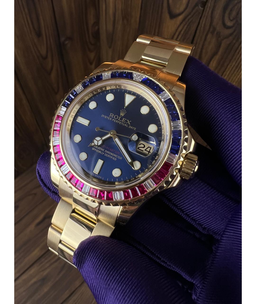 ROLEX Золотые часы из желтого золота, фото 3