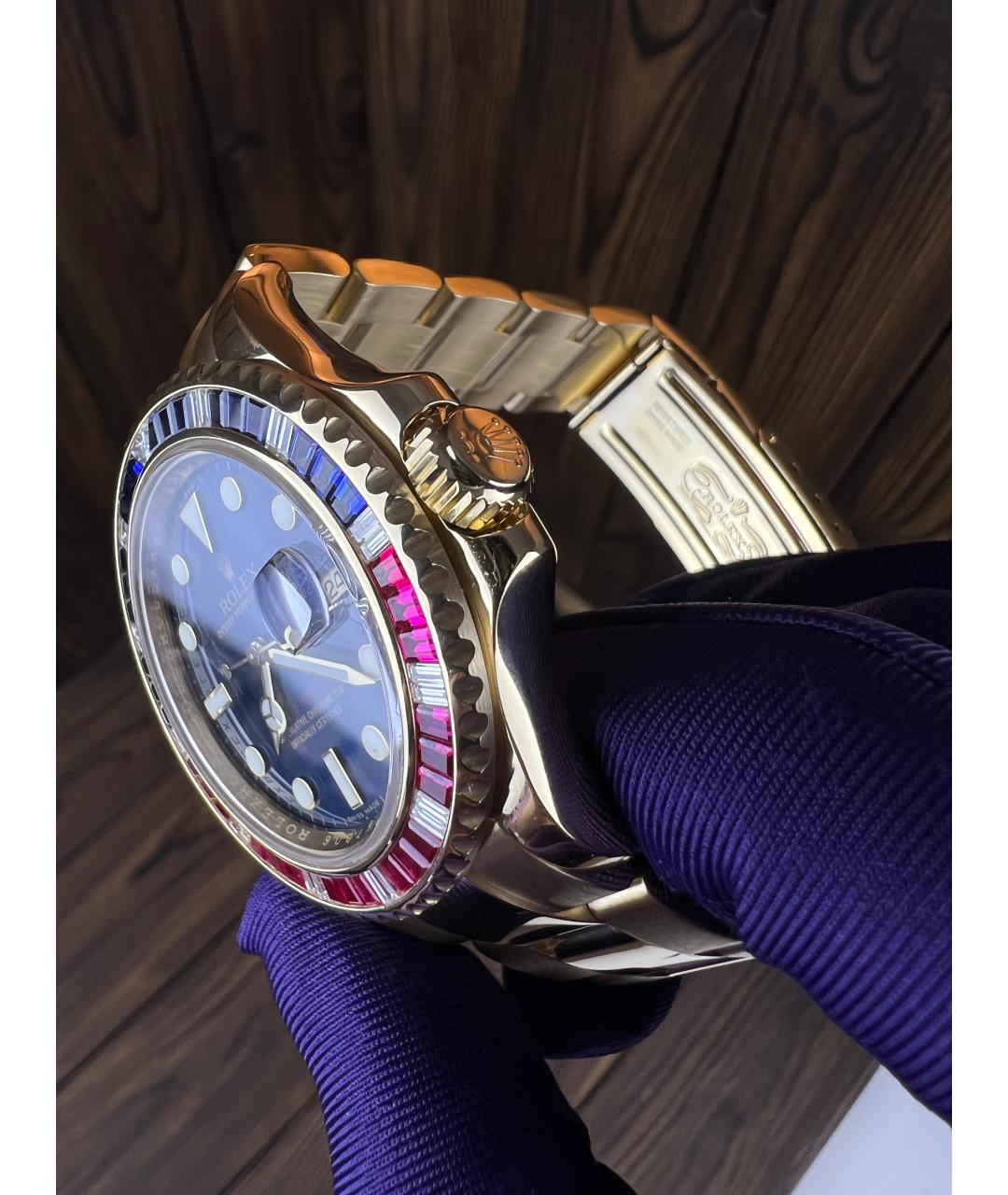 ROLEX Золотые часы из желтого золота, фото 4