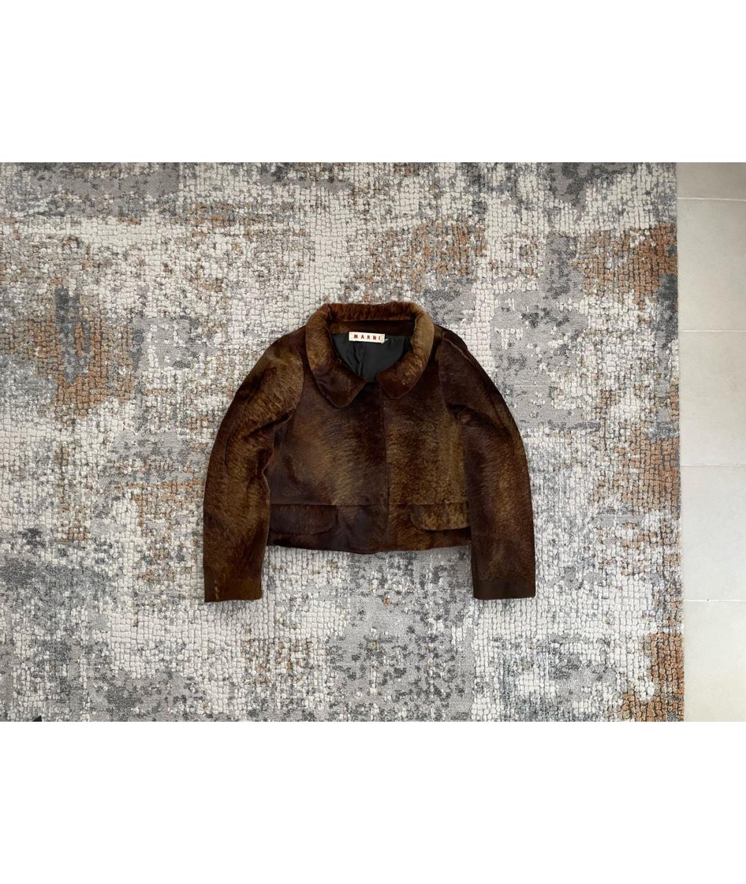MARNI Меховая шуба, фото 9