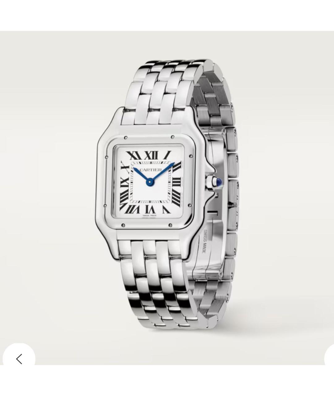 CARTIER Серебряные часы, фото 2