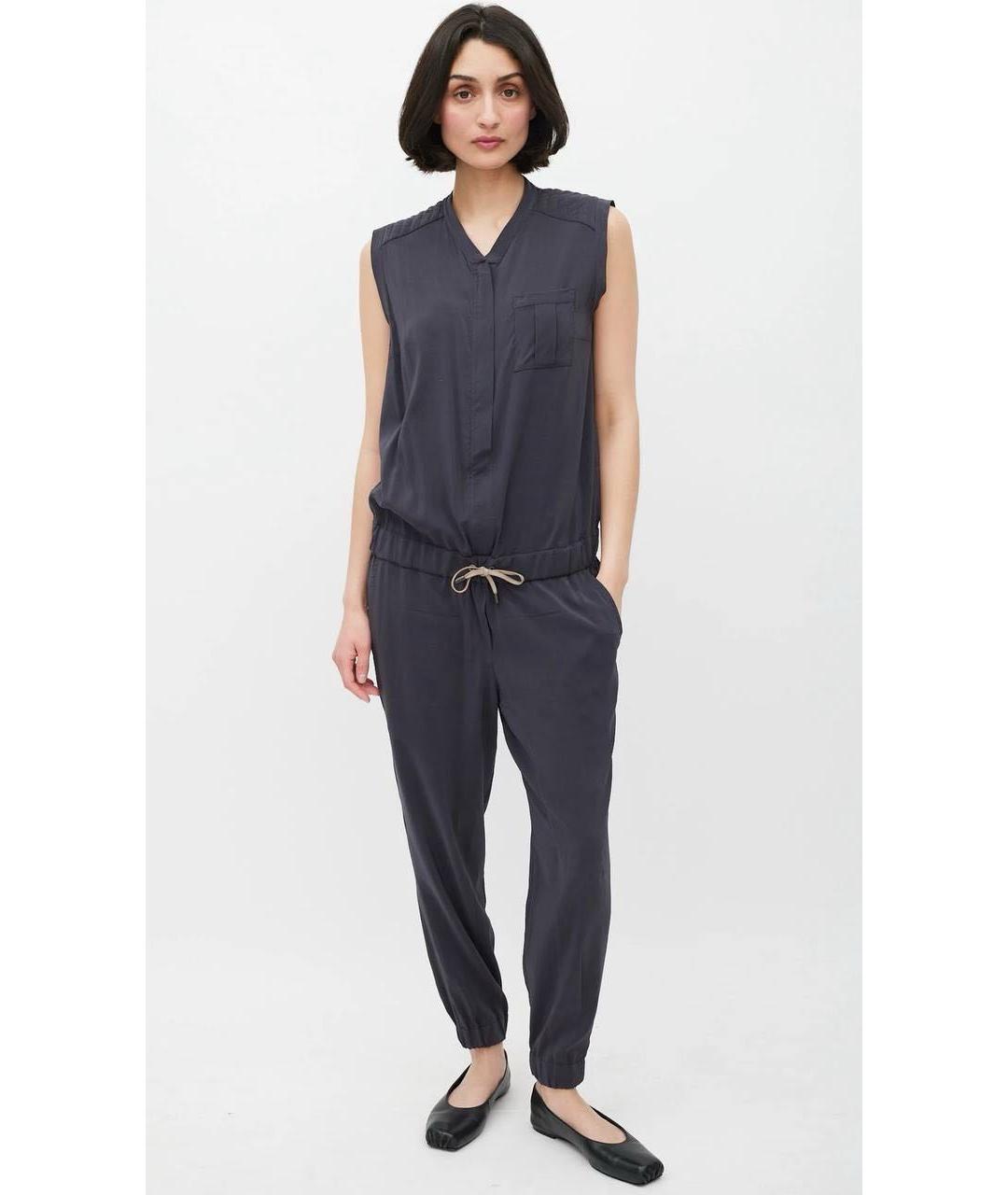 BRUNELLO CUCINELLI Антрацитовый комбинезон, фото 8