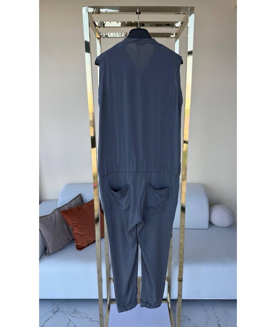 BRUNELLO CUCINELLI Антрацитовый комбинезон, фото 2