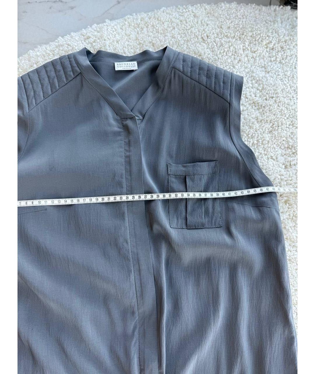 BRUNELLO CUCINELLI Антрацитовый комбинезон, фото 6