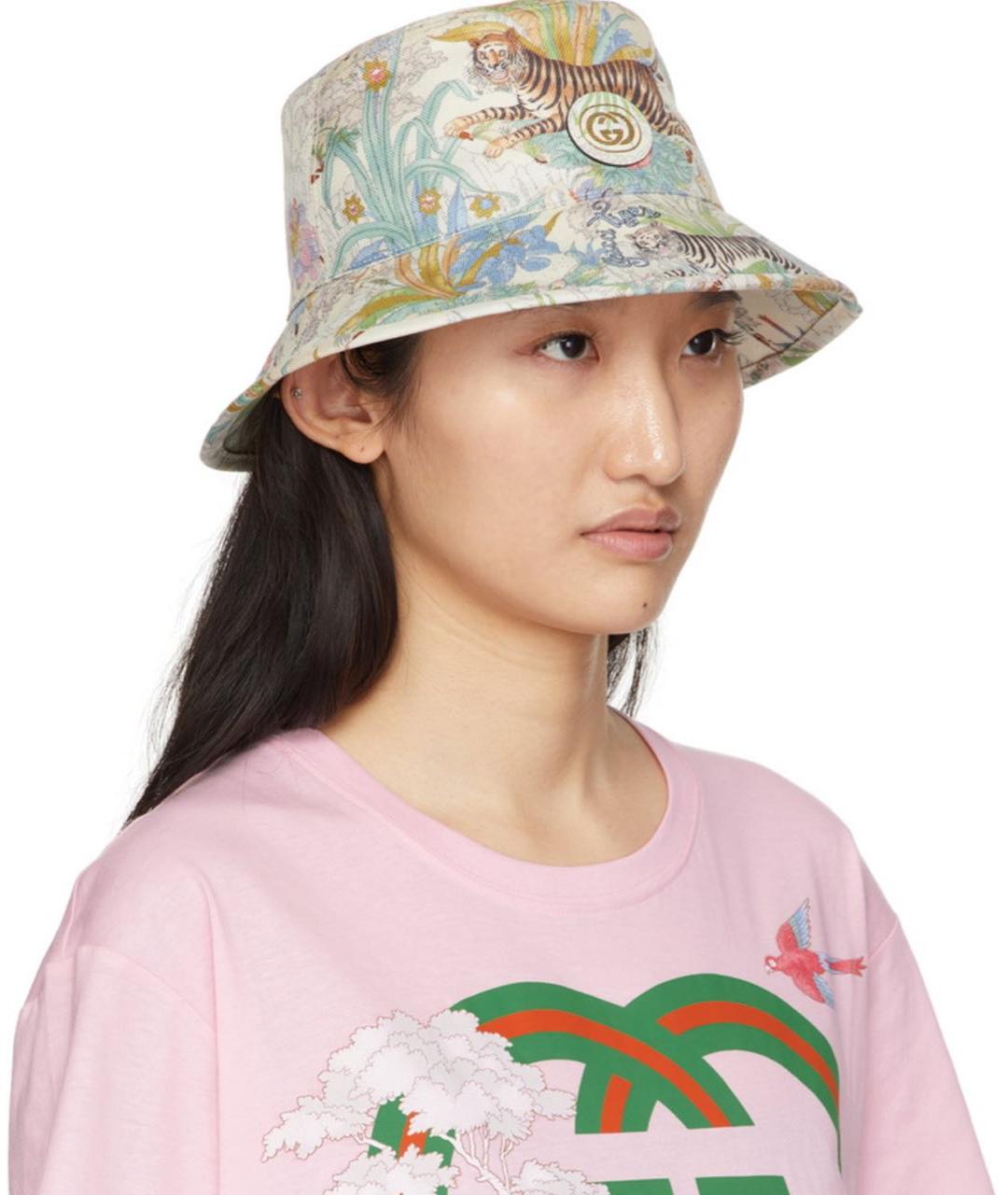 GUCCI Мульти хлопковая панама, фото 8