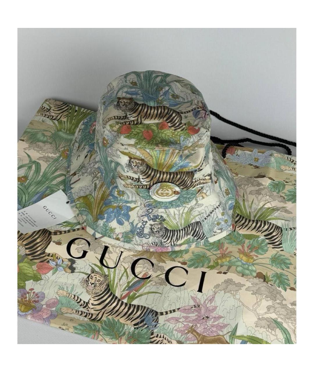 GUCCI Мульти хлопковая панама, фото 7