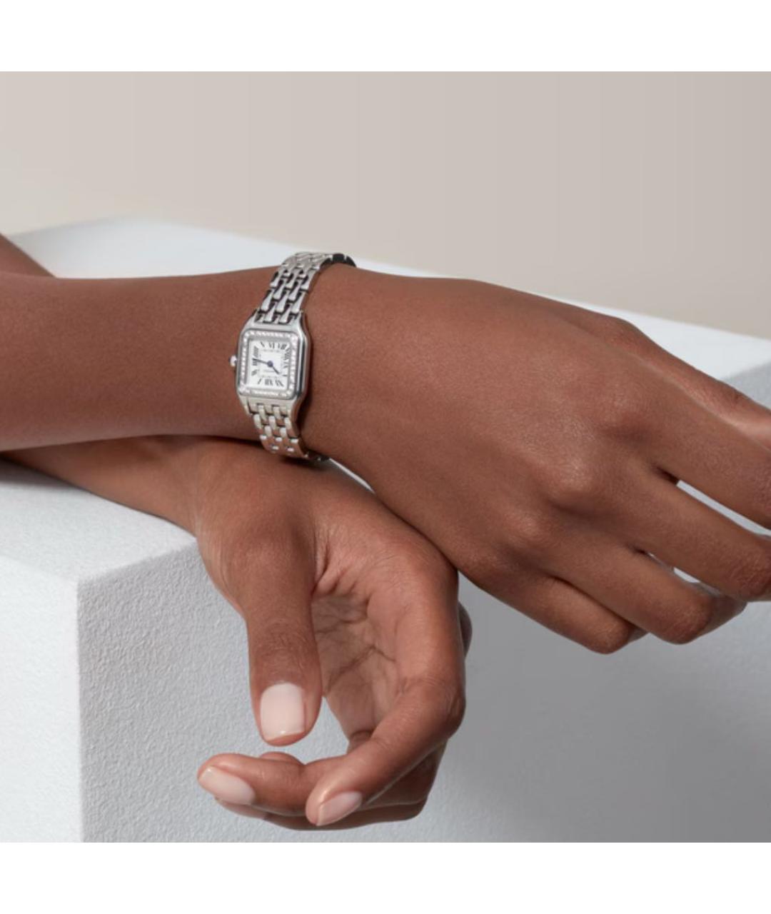 CARTIER Серебряные часы, фото 2