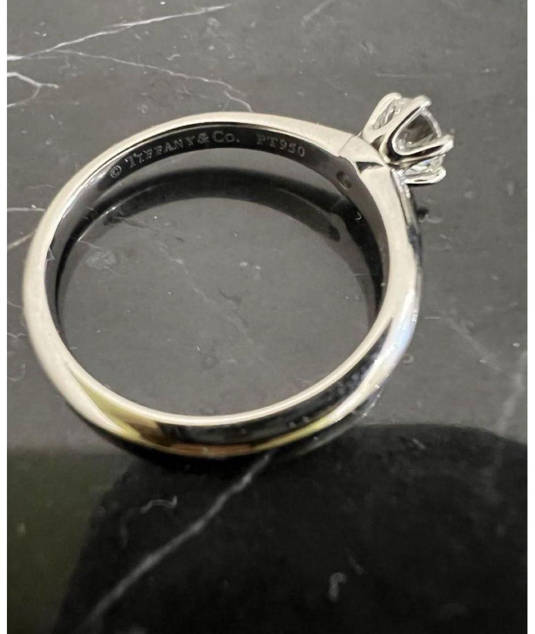 TIFFANY&CO Платиновое кольцо, фото 3