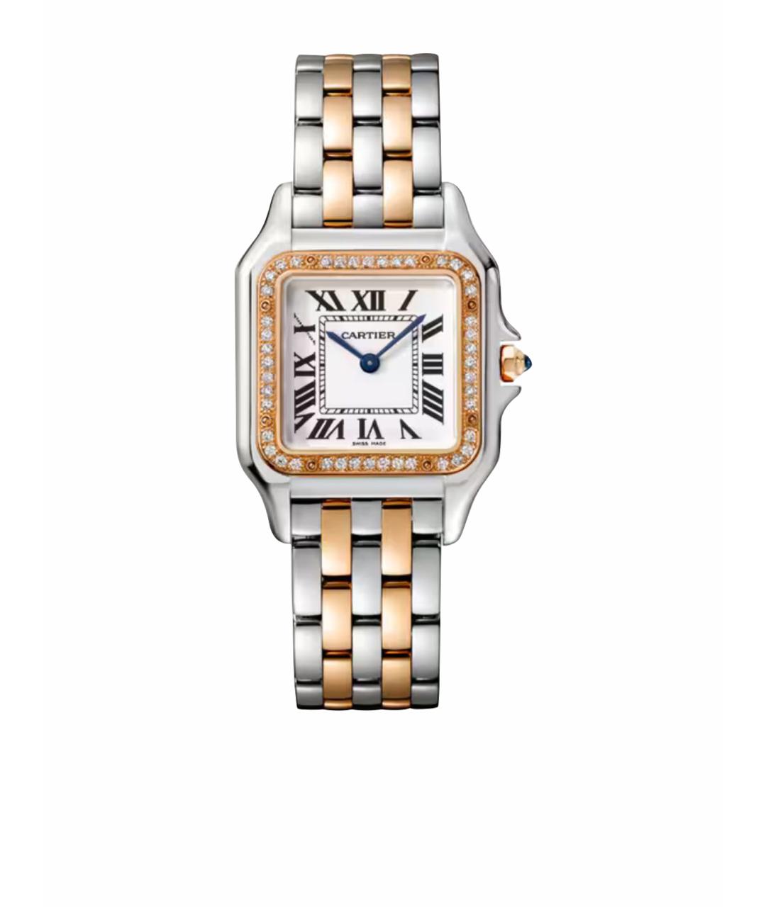 CARTIER Розовые часы из розового золота, фото 1