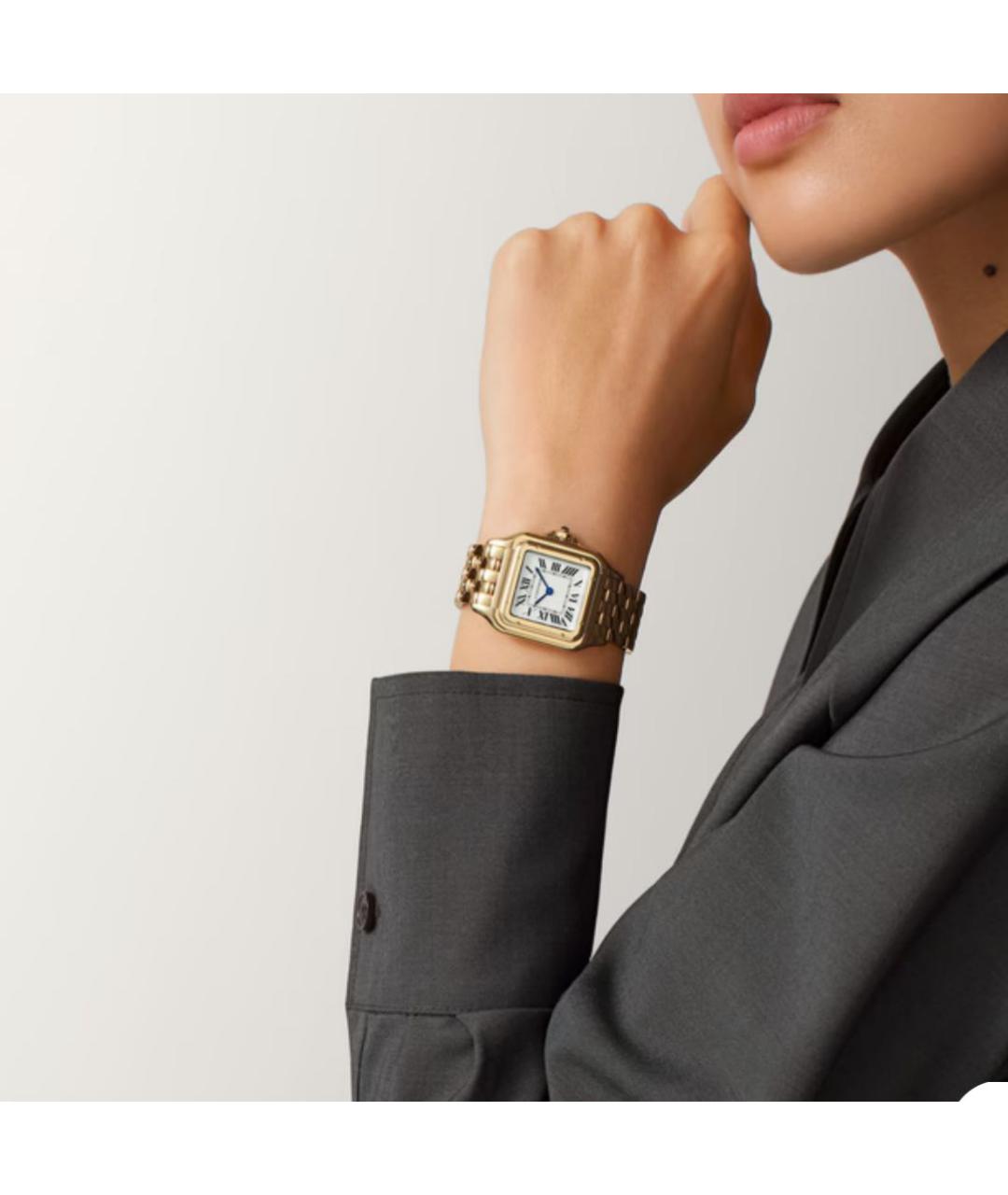 CARTIER Золотые часы из желтого золота, фото 2