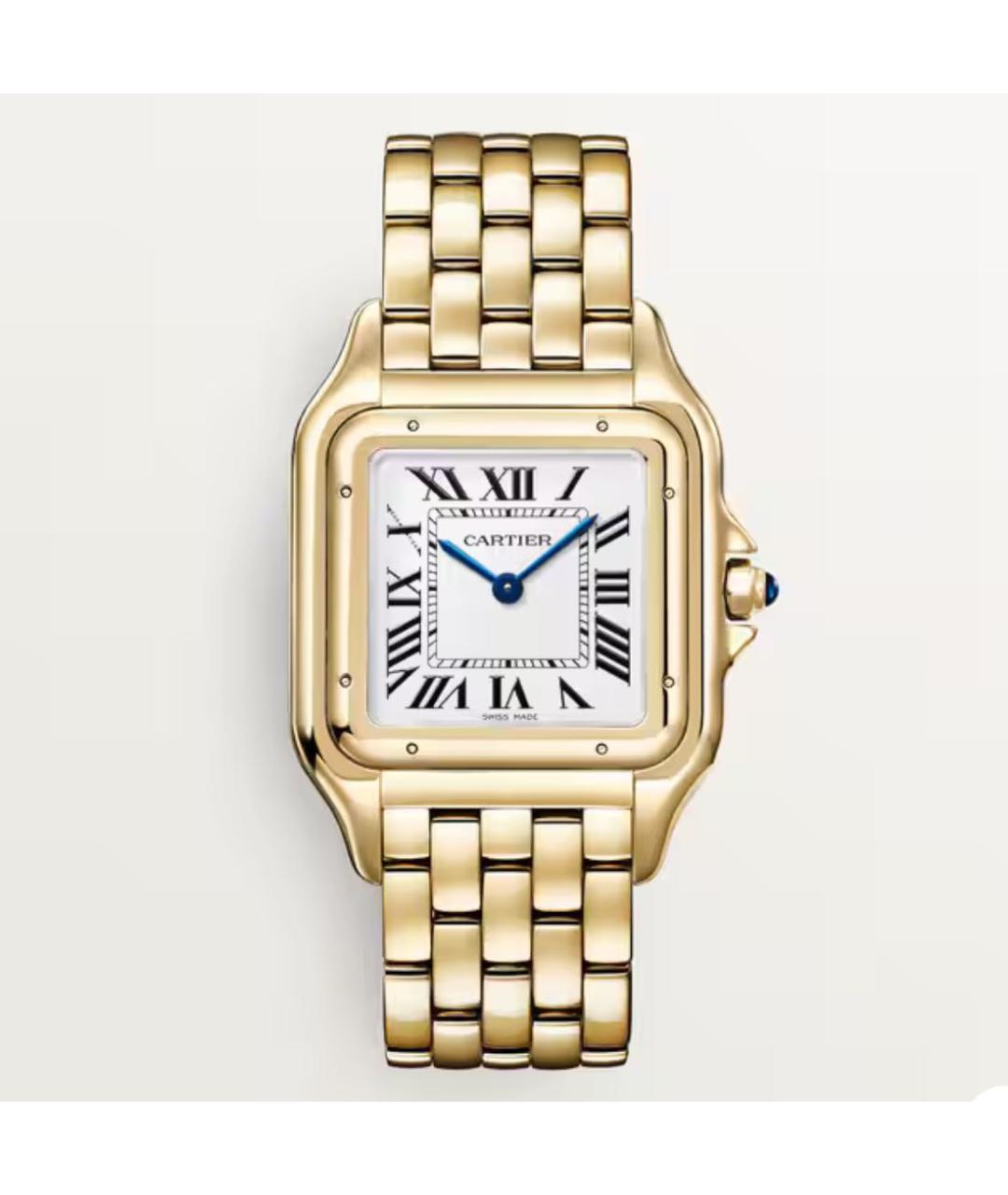 CARTIER Золотые часы из желтого золота, фото 5