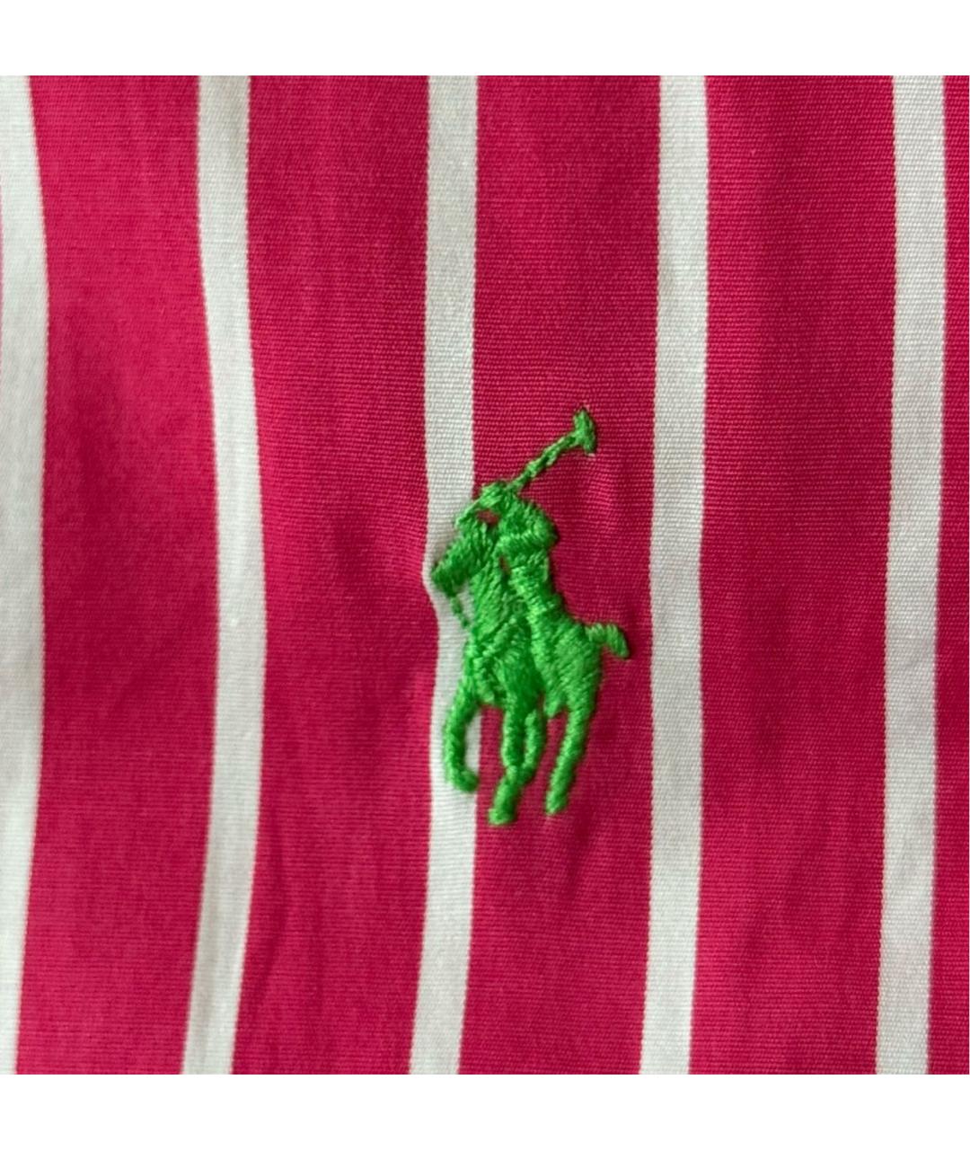 POLO RALPH LAUREN Фуксия хлопковая рубашка, фото 4