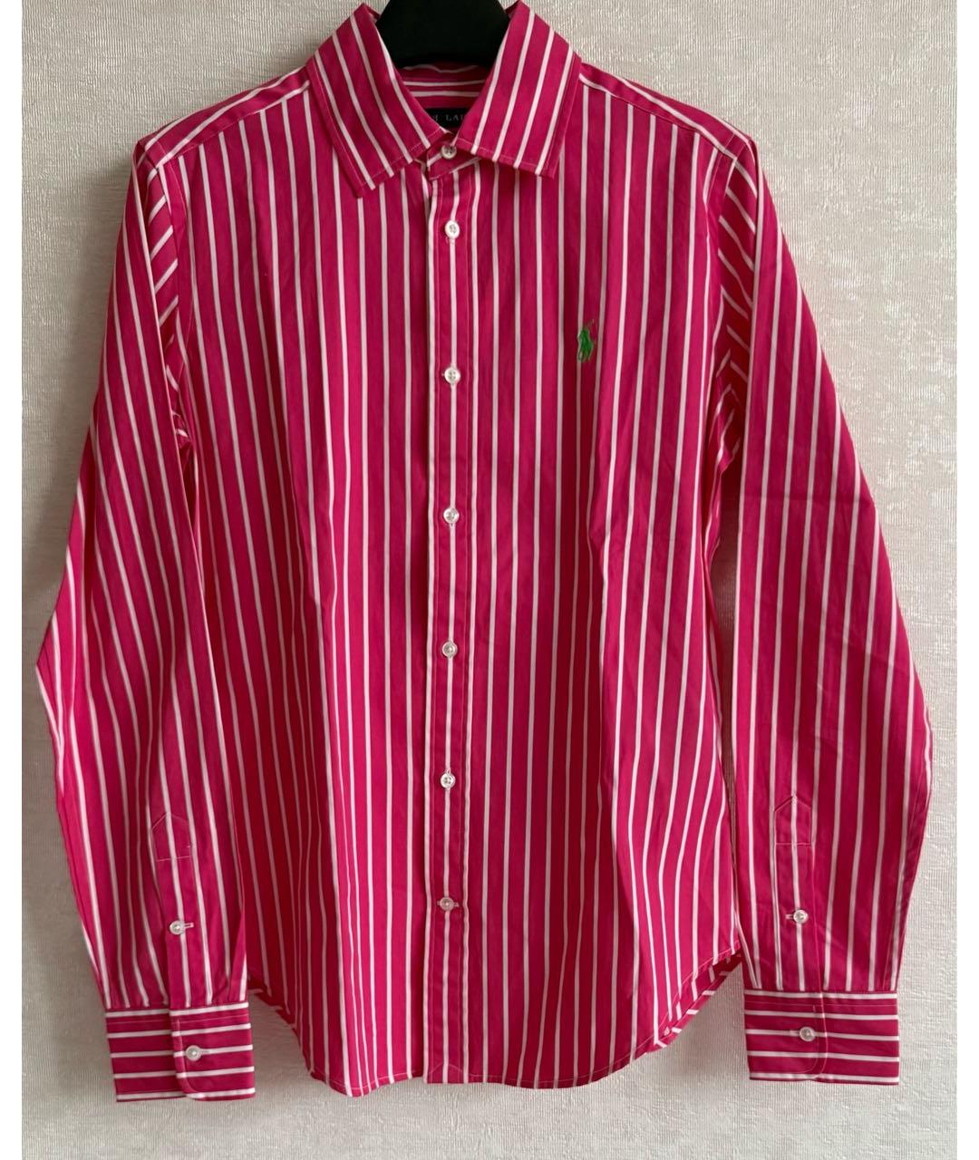 POLO RALPH LAUREN Фуксия хлопковая рубашка, фото 6