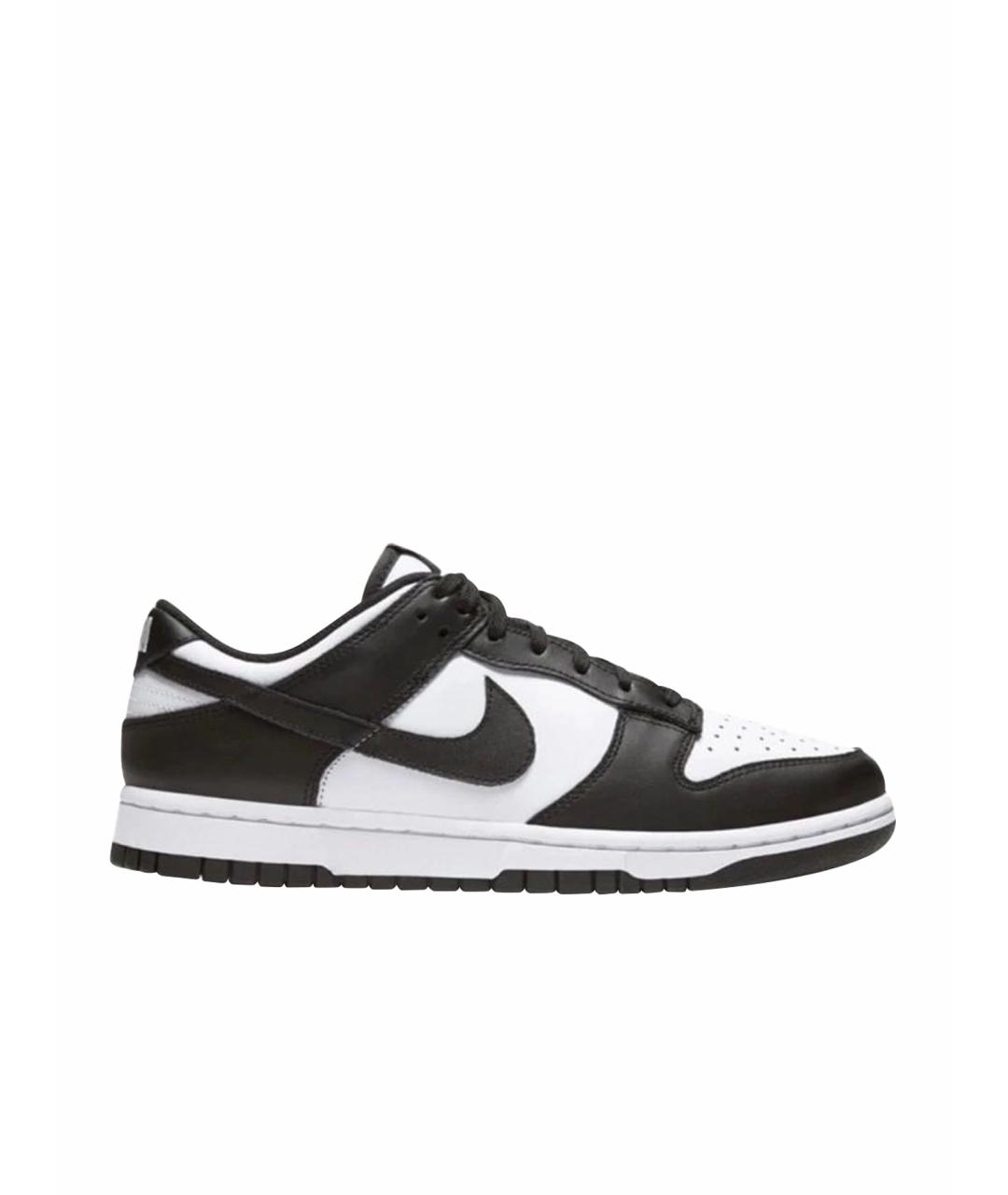 NIKE Белые кожаные кроссовки, фото 1