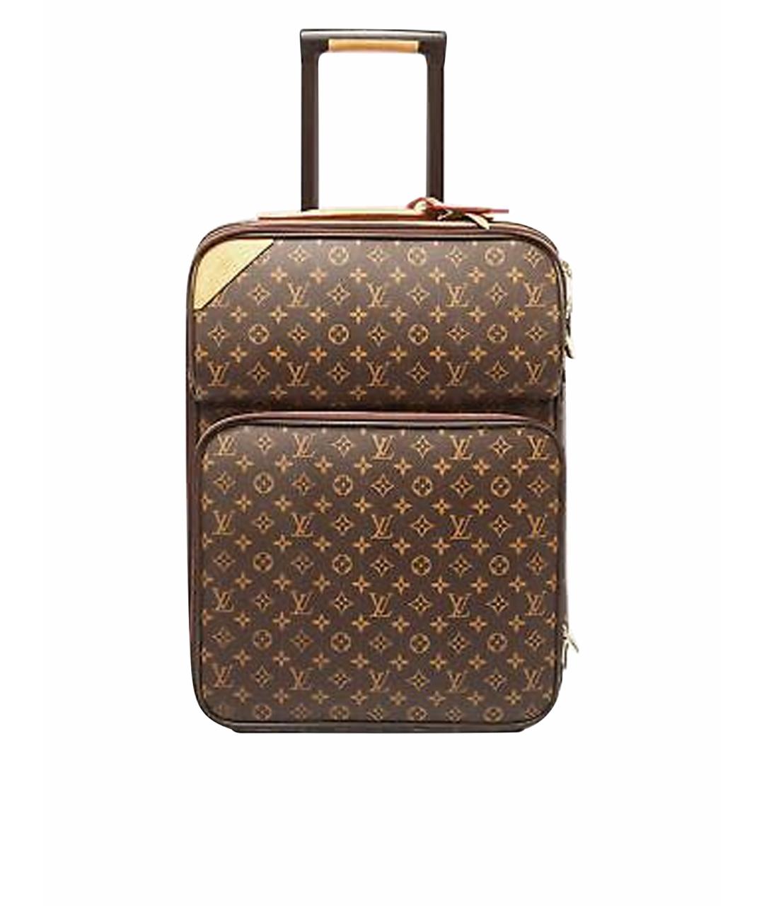 LOUIS VUITTON Коричневый чемодан, фото 1