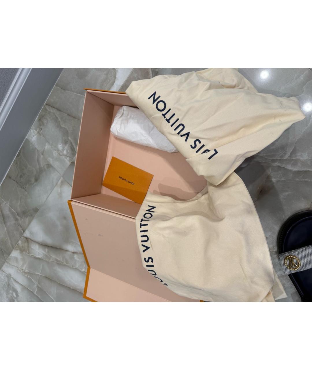 LOUIS VUITTON Синие сандалии, фото 8