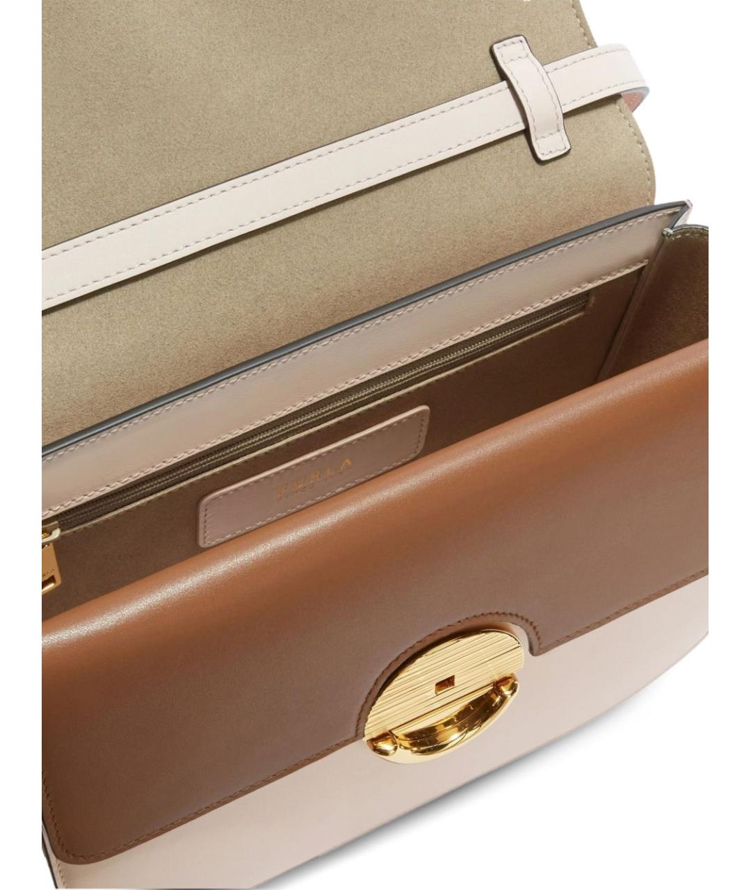 FURLA Мульти кожаная сумка через плечо, фото 4