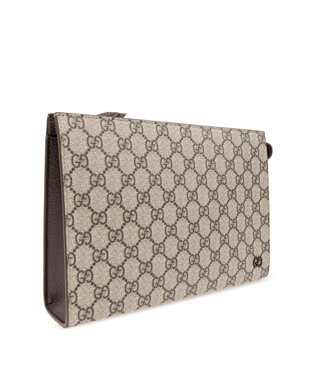 GUCCI Бежевая барсетка, фото 3