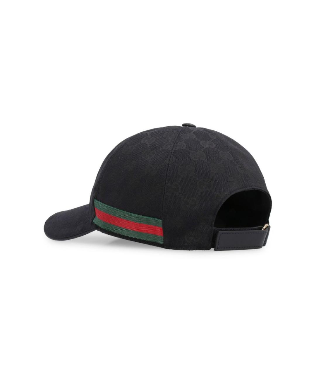 GUCCI Черная синтетическая кепка/бейсболка, фото 6