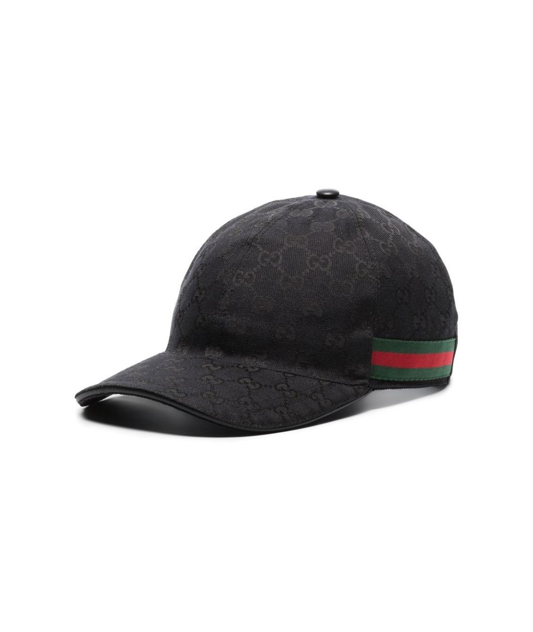 GUCCI Черная синтетическая кепка/бейсболка, фото 5