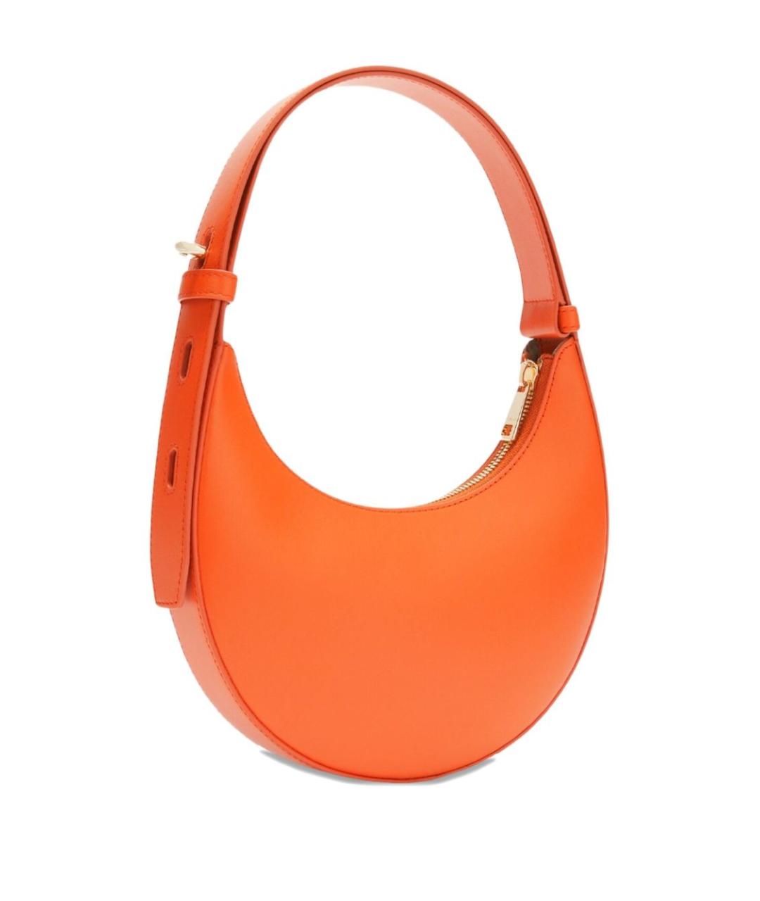 FURLA Оранжевая кожаная сумка через плечо, фото 2