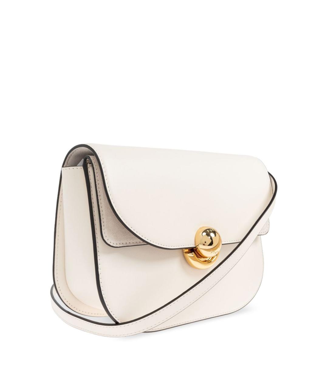 FURLA Белая кожаная сумка через плечо, фото 6