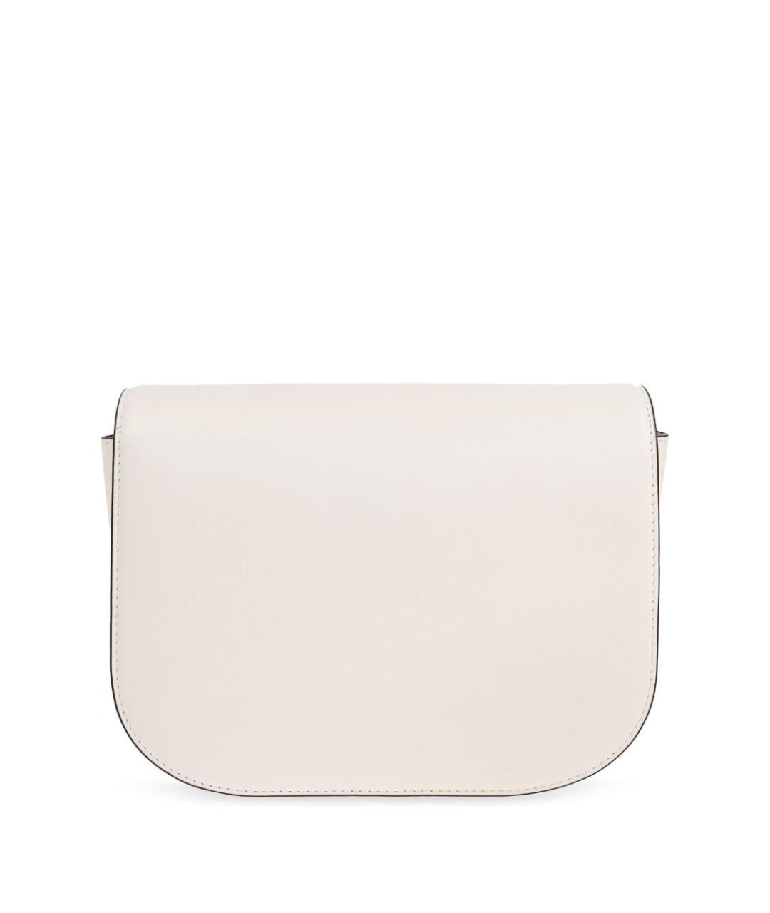 FURLA Белая кожаная сумка через плечо, фото 4