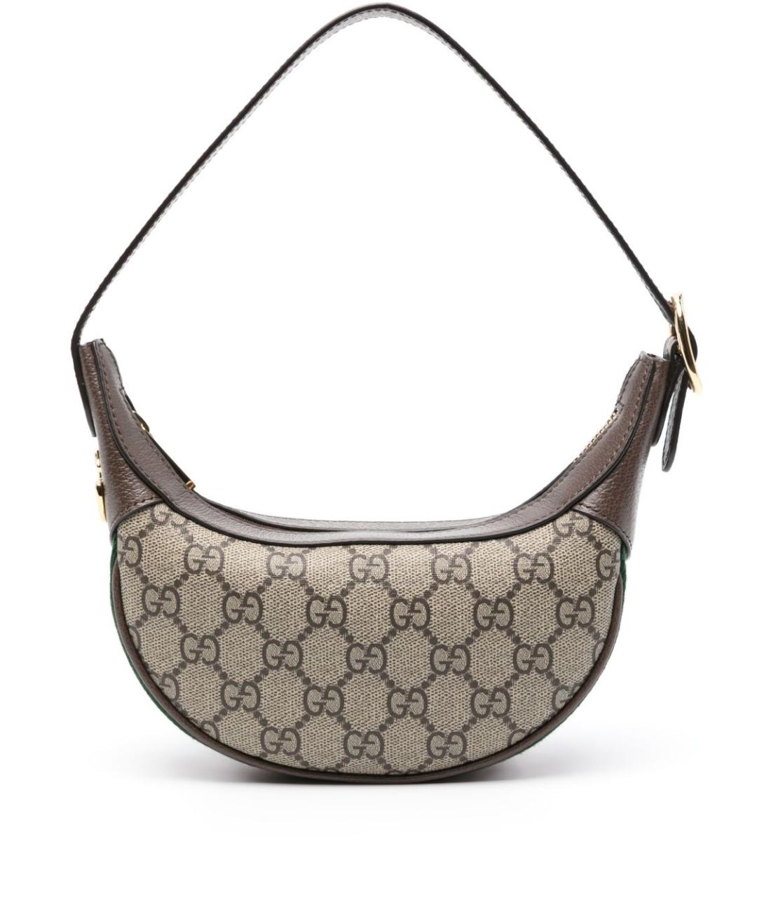 GUCCI Бежевая сумка с короткими ручками, фото 1