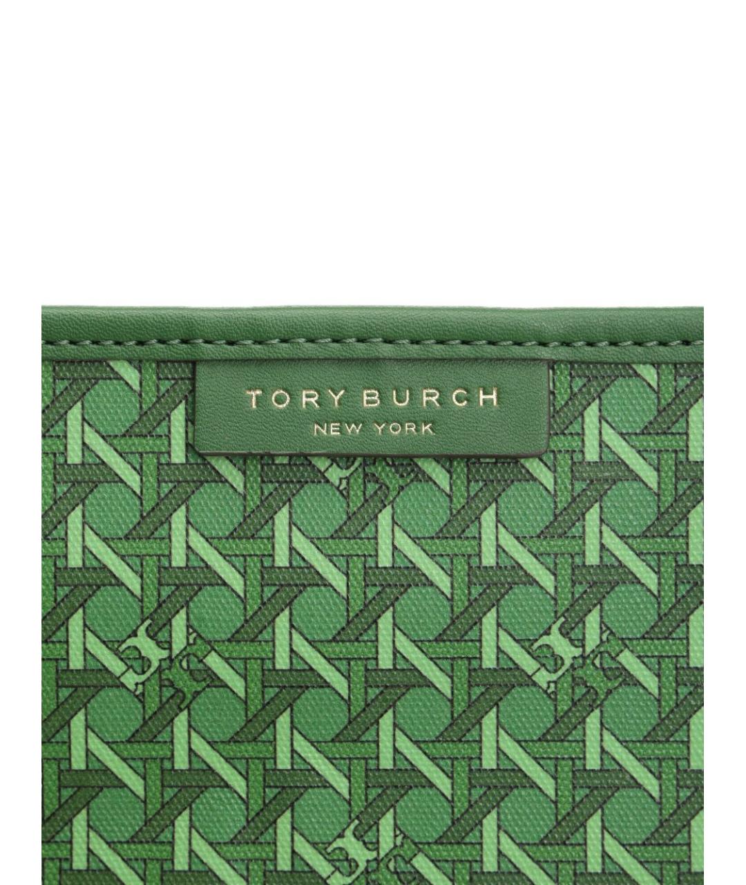 TORY BURCH Зеленая сумка тоут, фото 6
