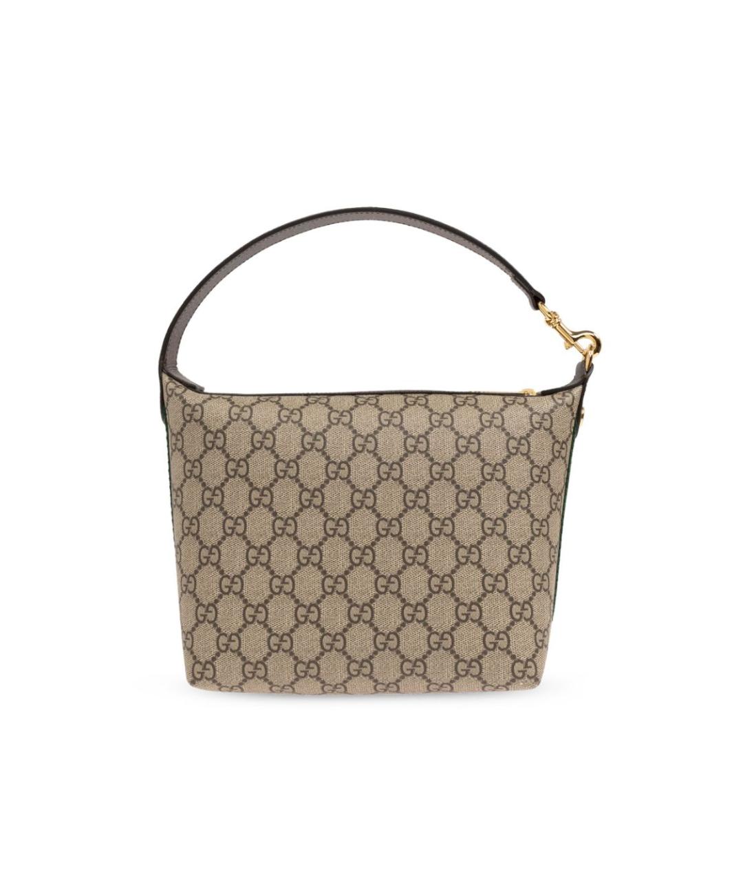 GUCCI Бежевая сумка с короткими ручками, фото 3