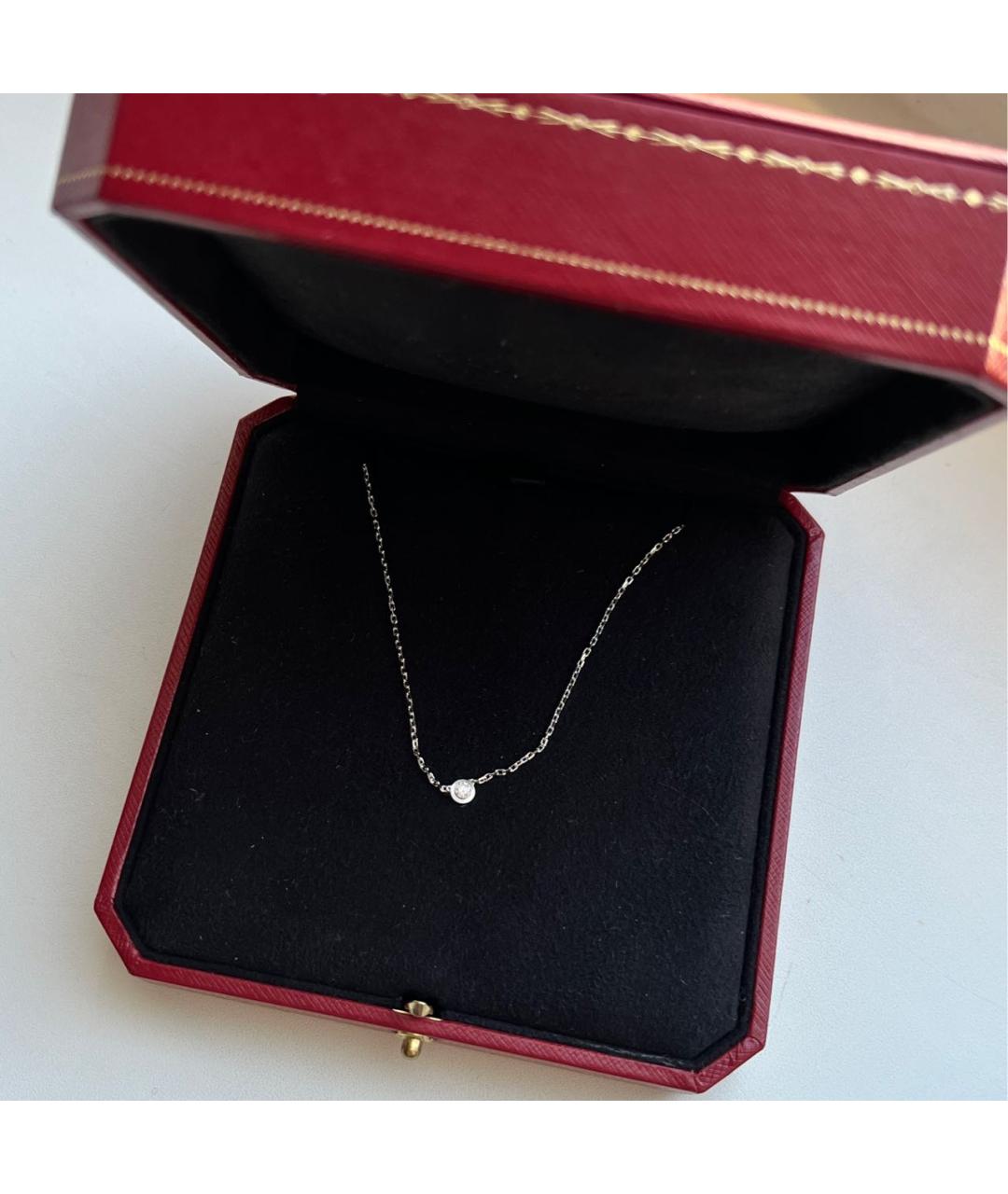 CARTIER Подвеска из белого золота, фото 3