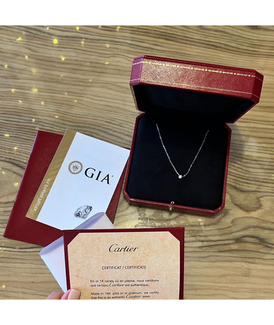 CARTIER Подвеска из белого золота, фото 4