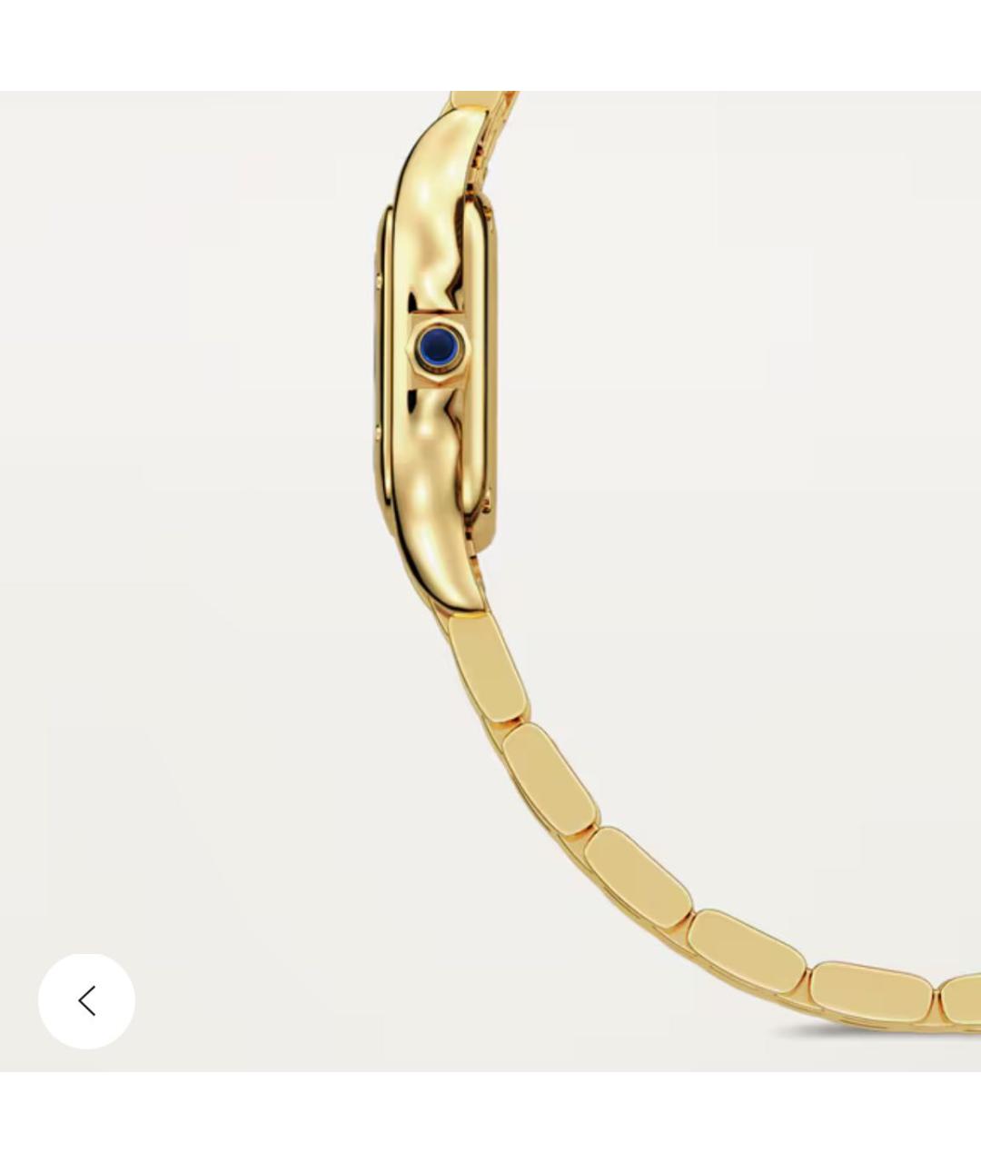 CARTIER Золотые часы из желтого золота, фото 3