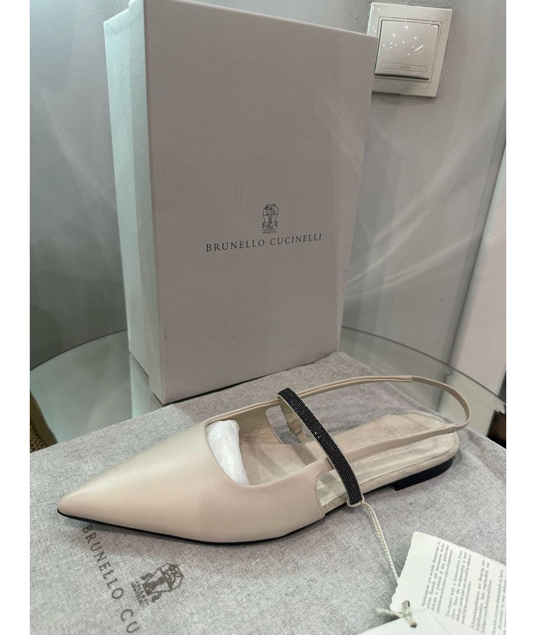 BRUNELLO CUCINELLI Кожаные туфли, фото 8