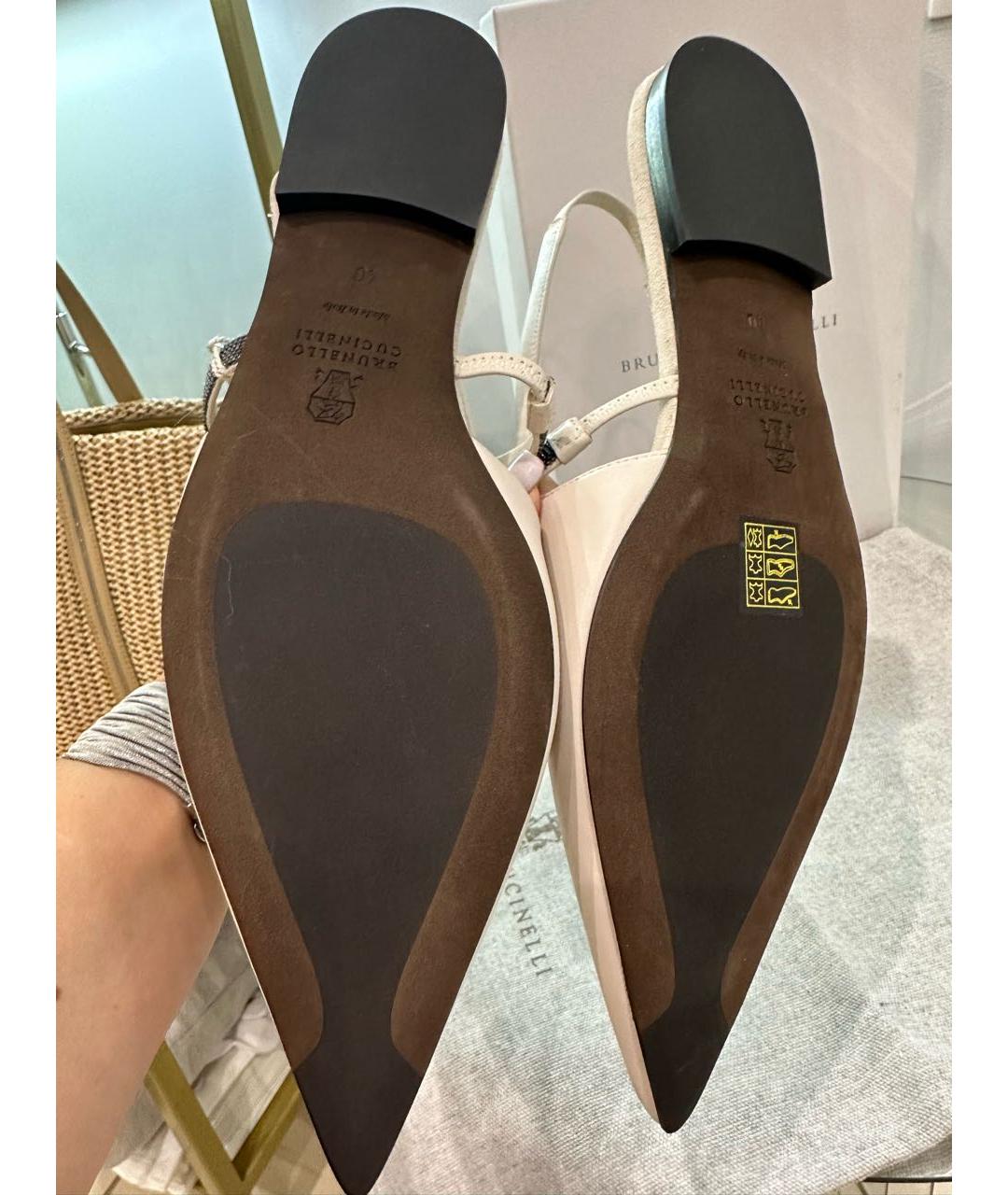BRUNELLO CUCINELLI Кожаные туфли, фото 6