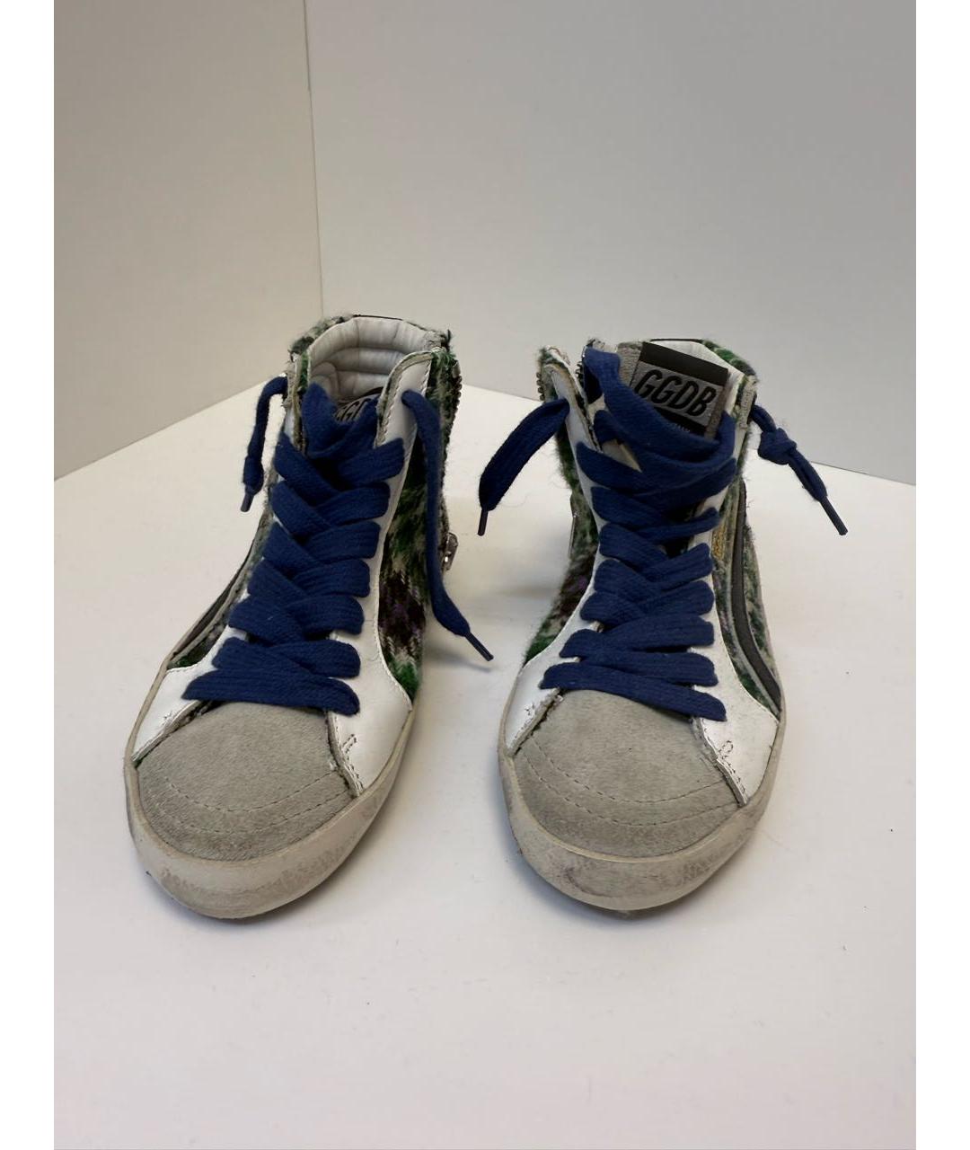 GOLDEN GOOSE DELUXE BRAND Кожаные кеды, фото 4