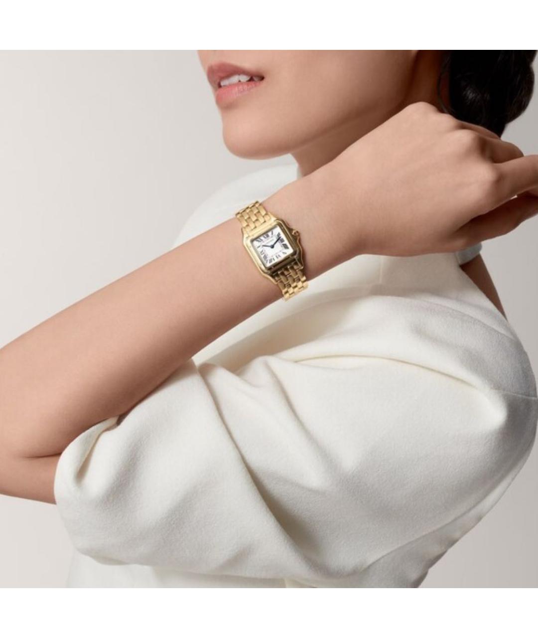 CARTIER Золотые часы из желтого золота, фото 3