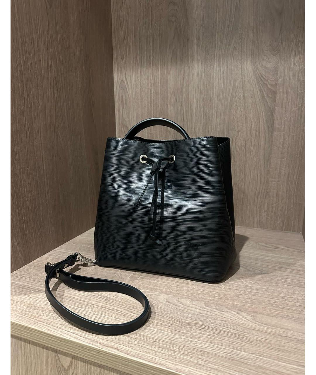 LOUIS VUITTON Черная сумка через плечо, фото 2