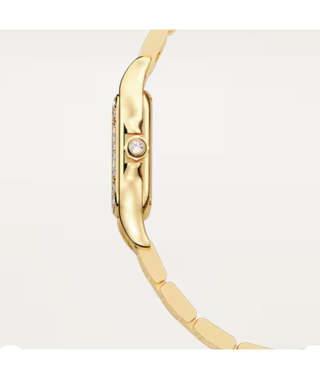 CARTIER Золотые часы из желтого золота, фото 2
