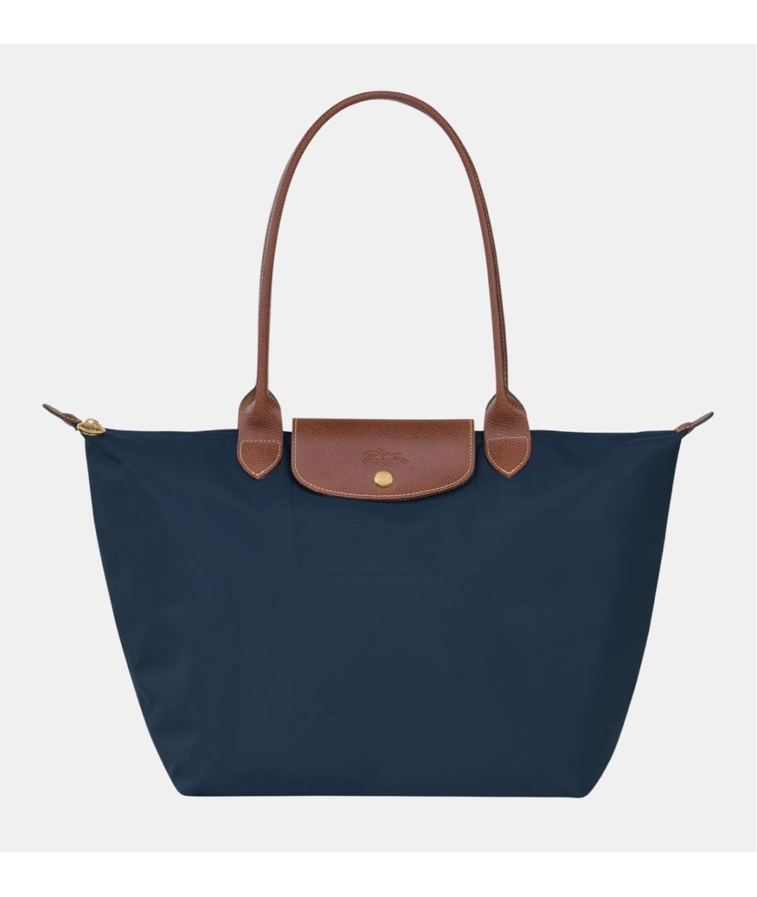 LONGCHAMP Темно-синяя сумка тоут, фото 8