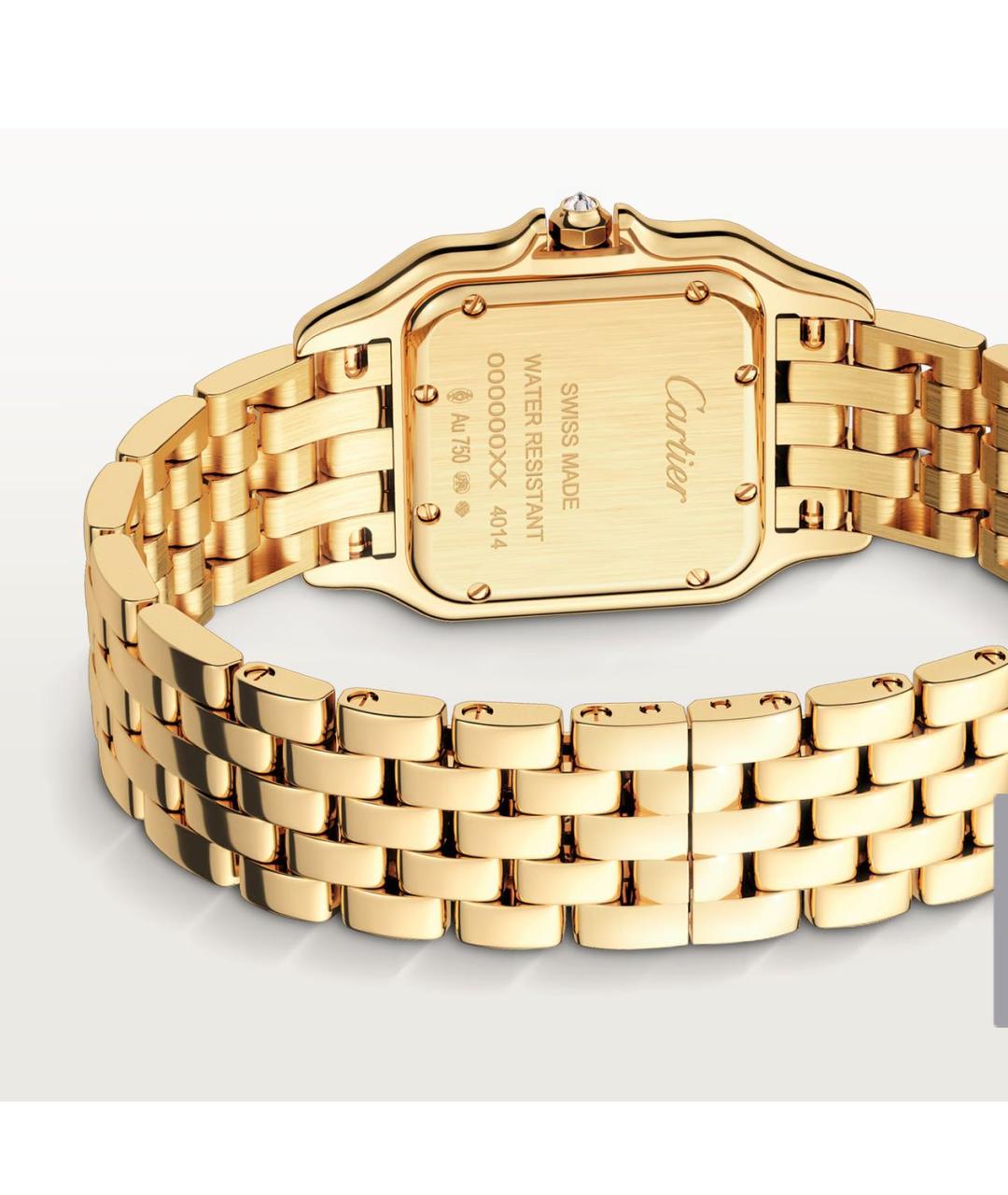 CARTIER Золотые часы из желтого золота, фото 3