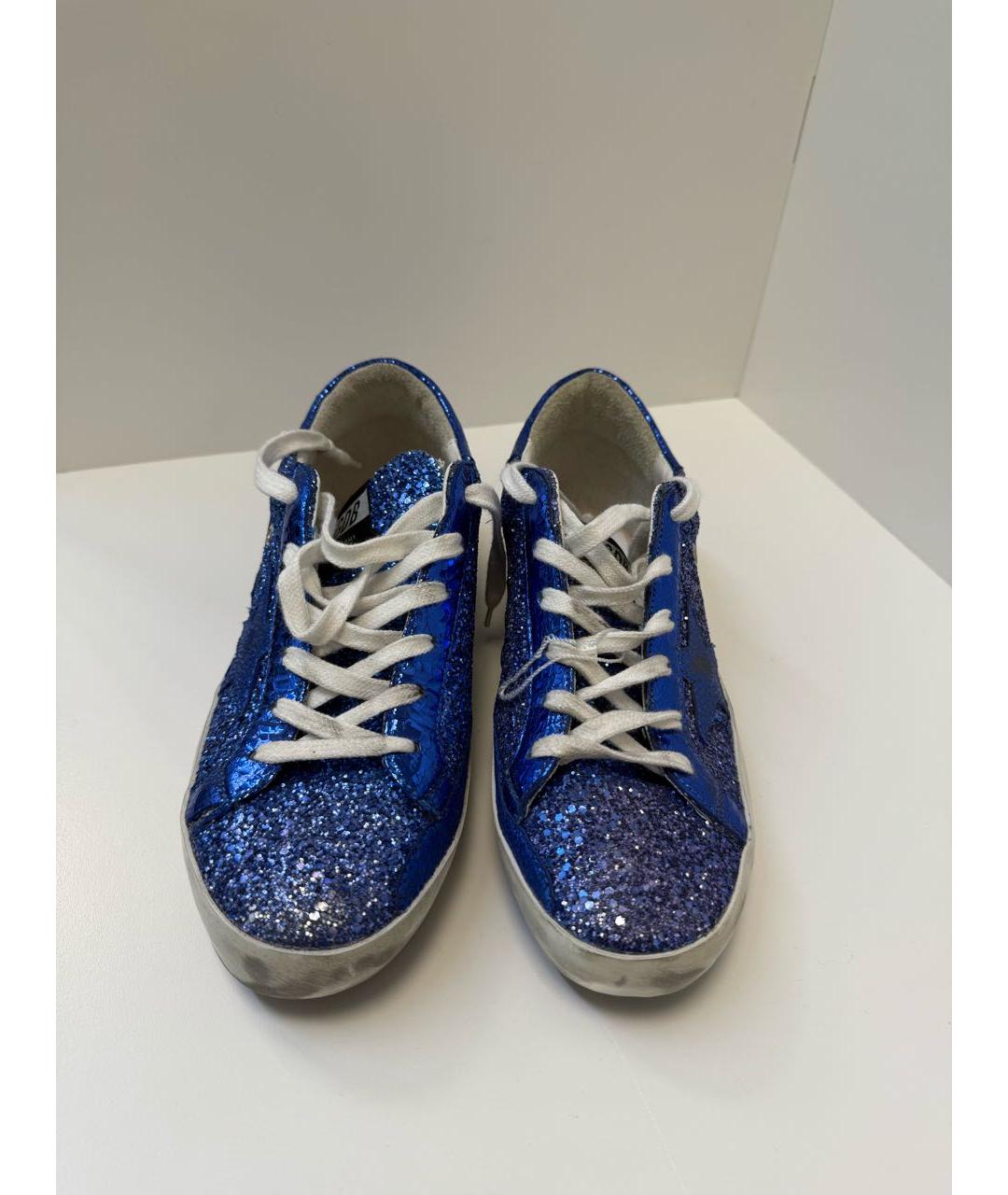 GOLDEN GOOSE DELUXE BRAND Синие кроссовки, фото 3