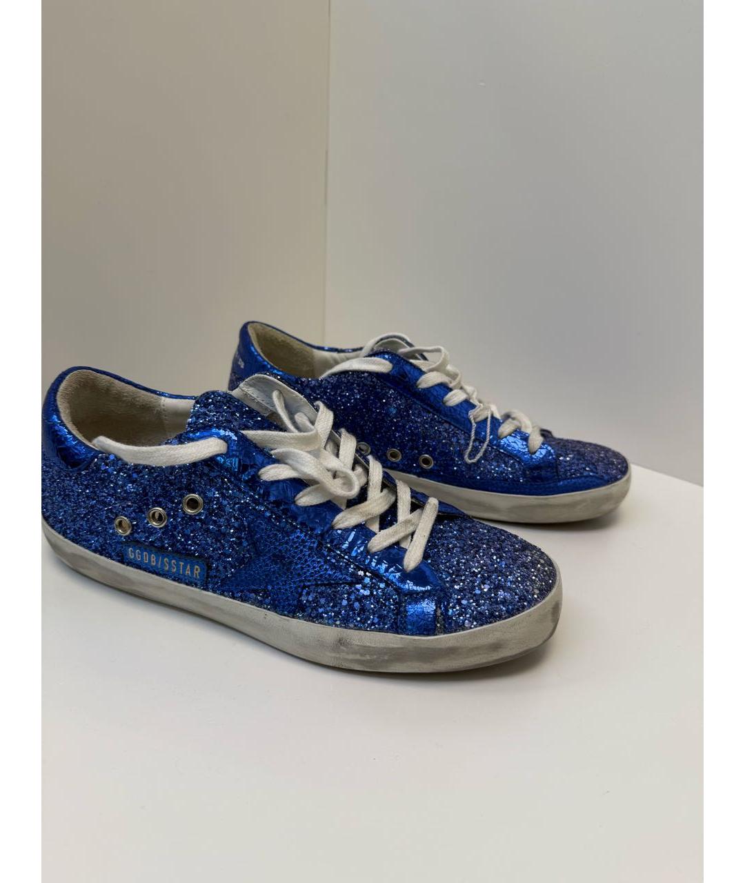 GOLDEN GOOSE DELUXE BRAND Синие кроссовки, фото 2