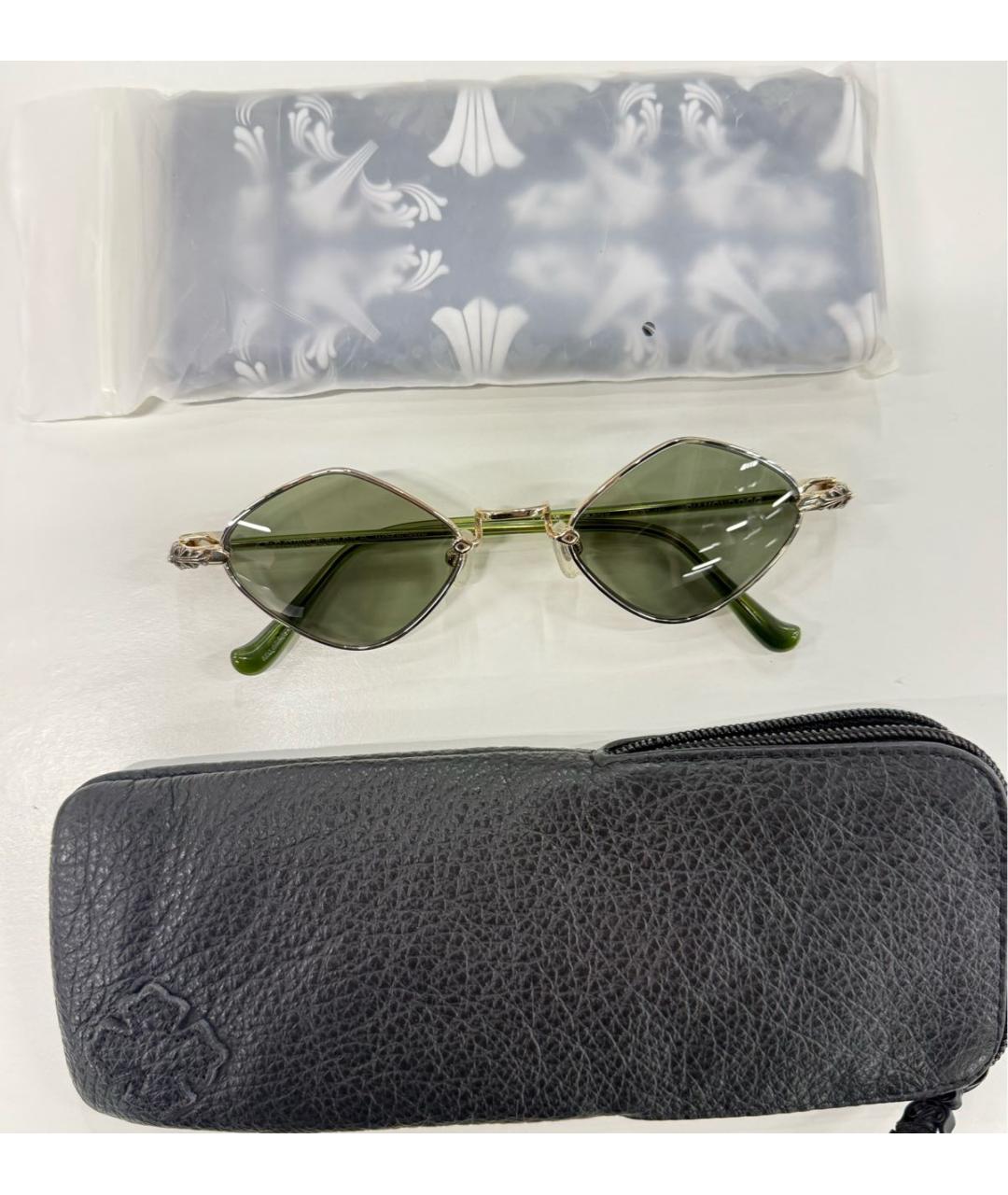 CHROME HEARTS Зеленые солнцезащитные очки, фото 3