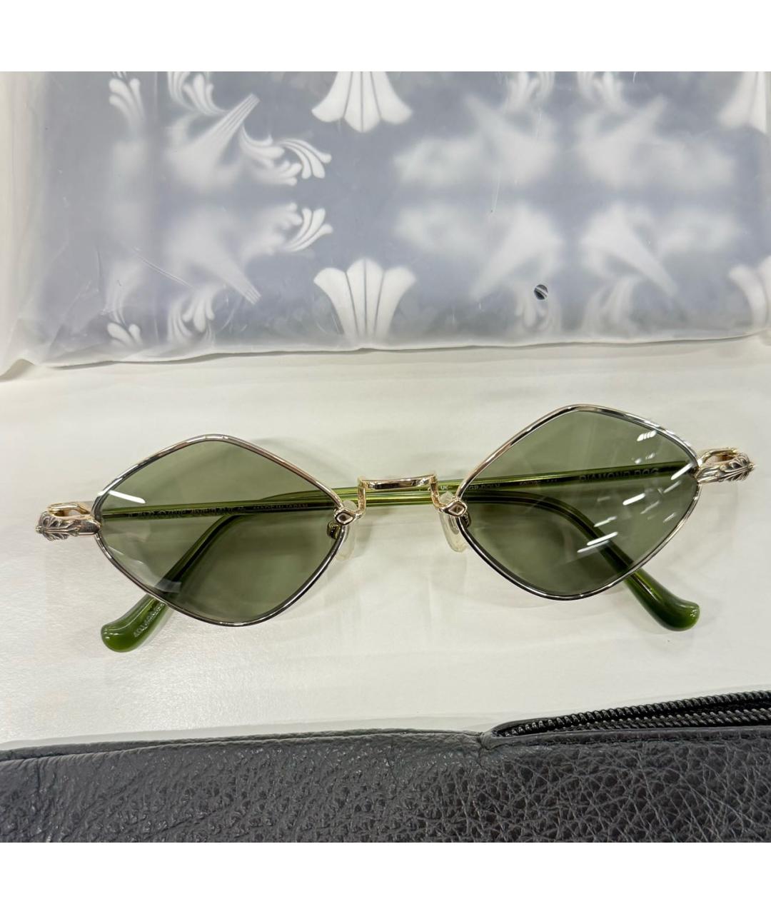 CHROME HEARTS Зеленые солнцезащитные очки, фото 2