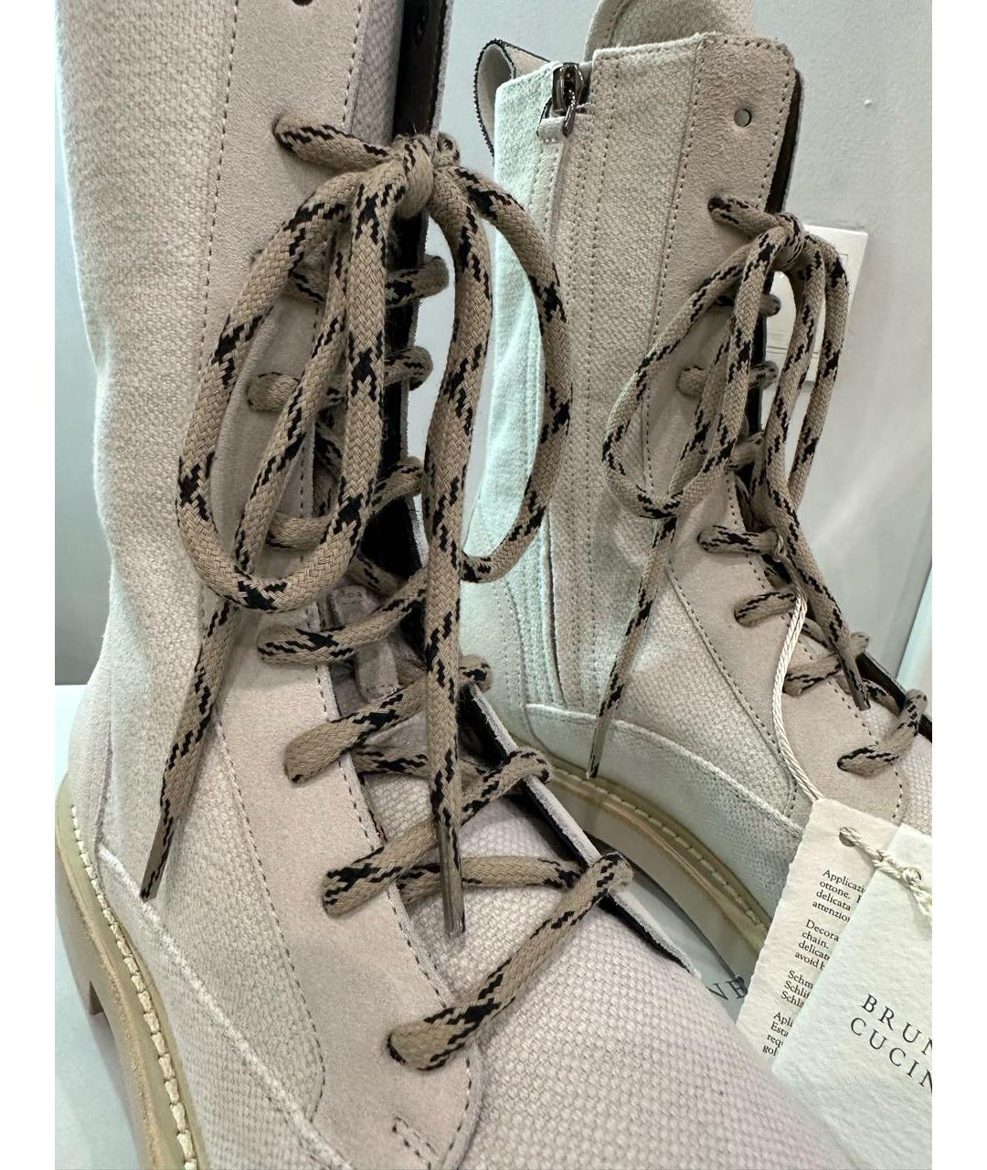 BRUNELLO CUCINELLI Текстильные ботинки, фото 4