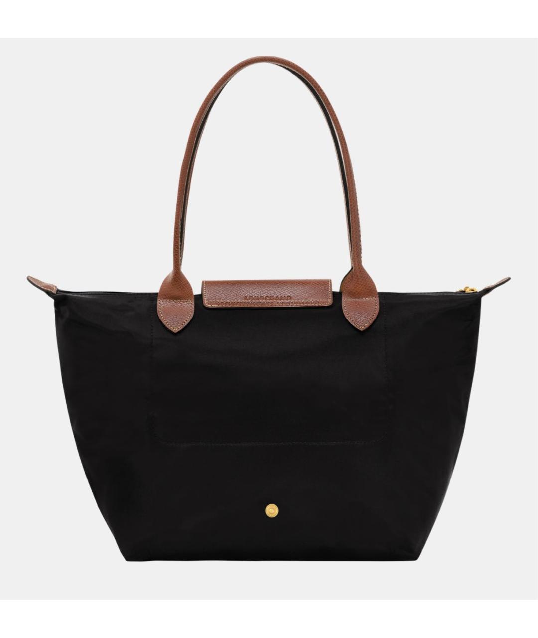 LONGCHAMP Черная сумка тоут, фото 3