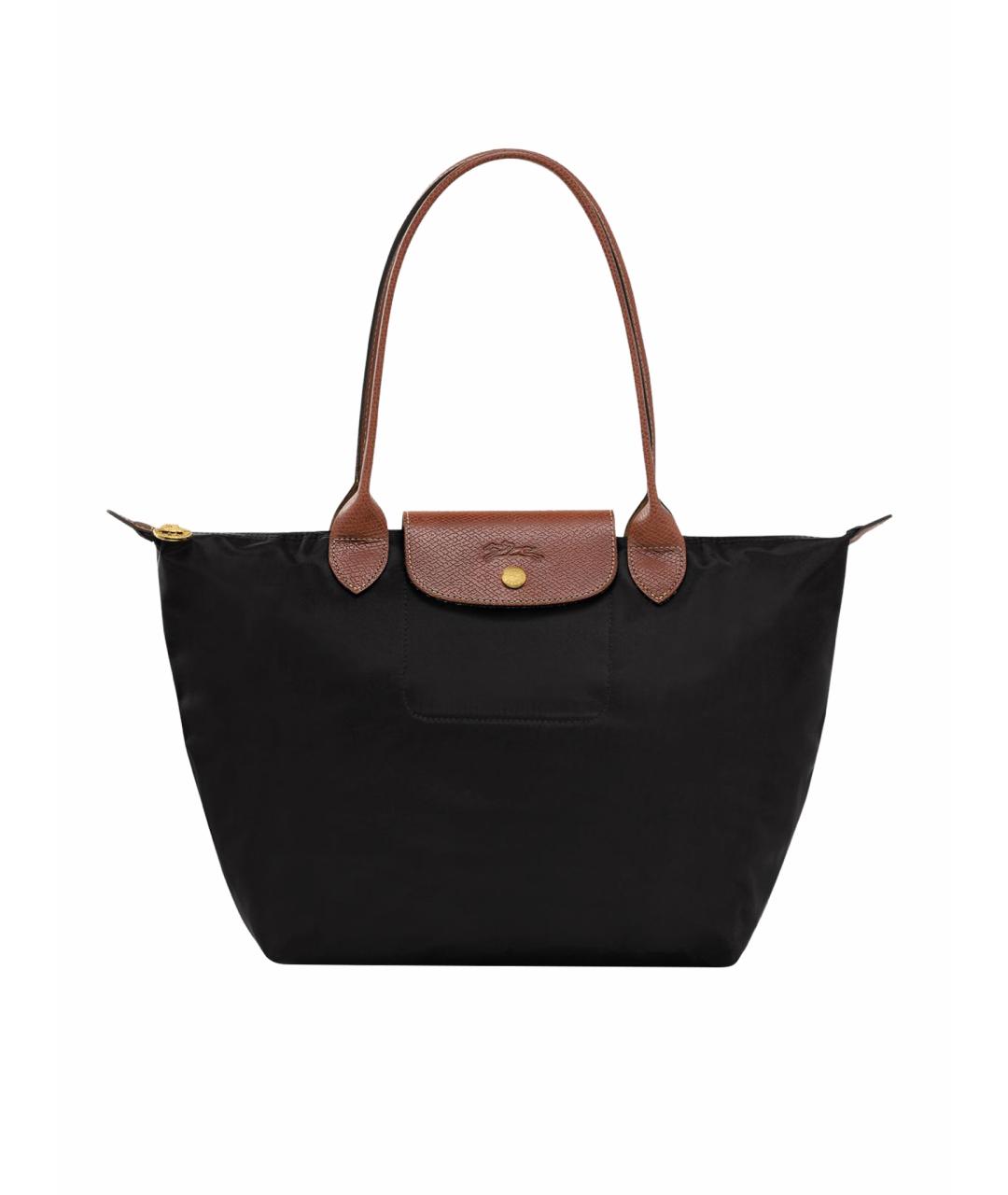 LONGCHAMP Черная сумка тоут, фото 1