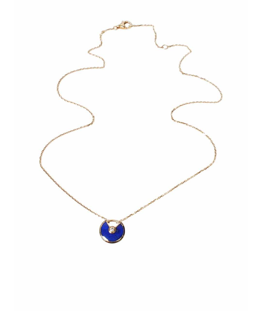 CARTIER Золотое колье из желтого золота, фото 1