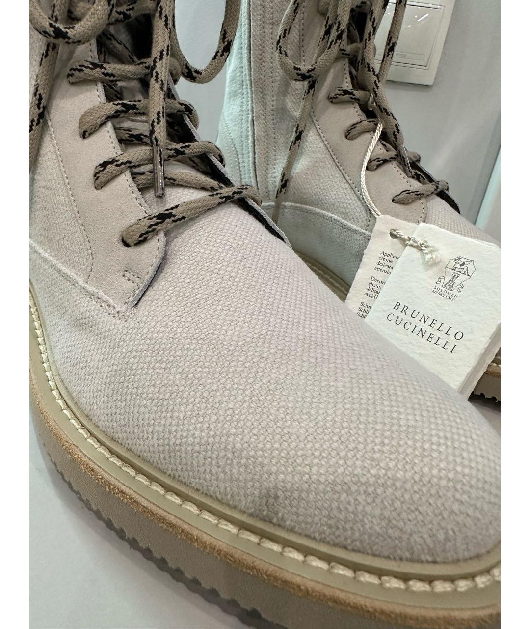 BRUNELLO CUCINELLI Текстильные ботинки, фото 3