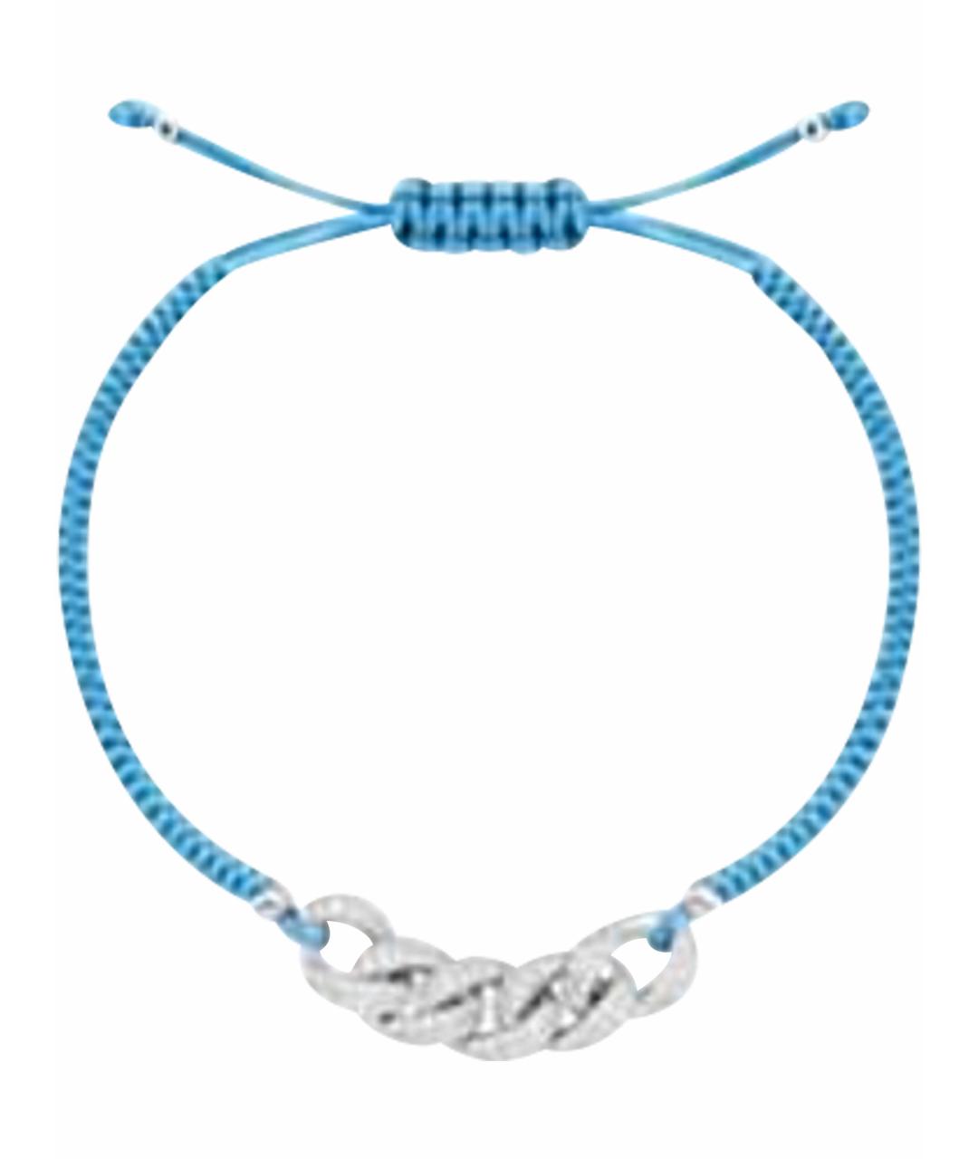YANA JEWELLERY Голубой браслет из белого золота, фото 1